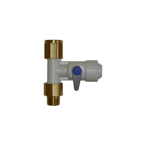 Raccord T F3/8'' x M3/8'' x PF3/8'' - Code: T38