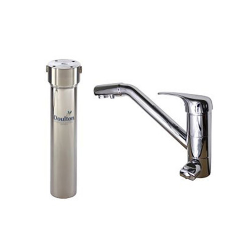 Purificateur d'eau Doulton HIS BIOTECT 3040BIO + Robinet mitigeur 3 voies classique brillant - 3040BIOR3VBB