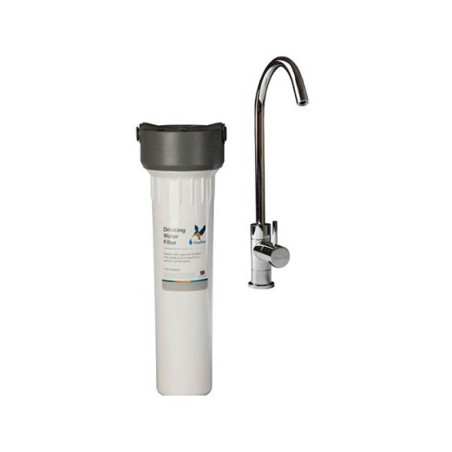 Purificateur d'eau Doulton HIP BIOTECT sous évier avec cartouche Biotect+ Robinet eau pure - HIPBIO