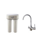 Purificateur d'eau Doulton DUO BIOTECT CALCAIRE 3072C + Robinet mitigeur 3 voies haut brillant - 3072R3VHB