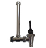 Robinet indicateur de niveau inox Aqua Techniques pour purificateur d'eau British Berkefeld 6 L