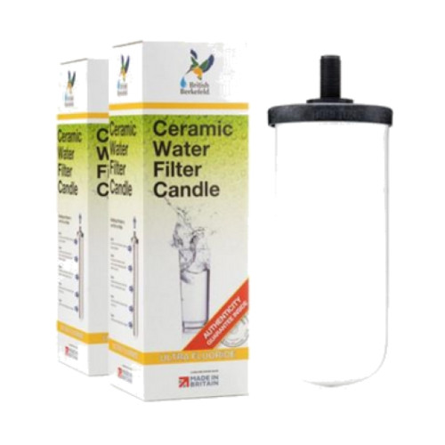 Lot X 2 Cartouches Ultra fluoride BRITISH BERKEFELD pour filtre à gravité