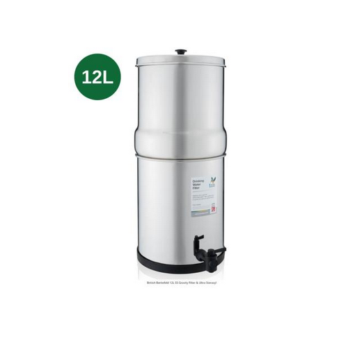 BRITISH BERKEFELD 12L ÉQUIPÉ DE 4 CARTOUCHES ULTRA FLUORIDE