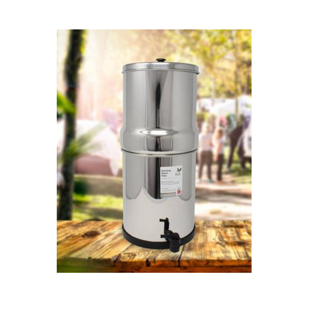 Berkefeld 6L purificateur d'eau à gravité BRITISH BERKEFELD équipé de 2 cartouches ULTRA STERASYL - BB1