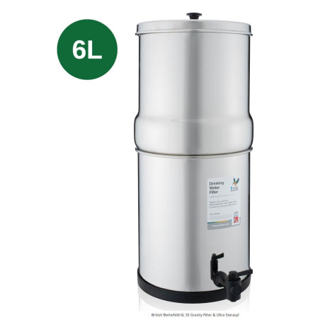 BRITISH BERKEFELD 6L équipé de 2 cartouches Ultra fluoride
