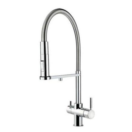 Robinet mitigeur 3 voies GUGLIELMI avec douchette