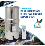 BRITISH BERKEFELD 8.5L ÉQUIPÉ DE 4 CARTOUCHES ULTRA FLUORIDE