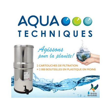 BRITISH BERKEFELD 8.5L ÉQUIPÉ DE 2 CARTOUCHES ULTRA FLUORIDE