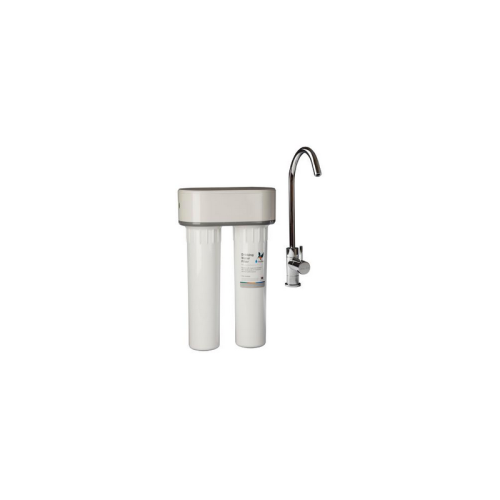 Purificateur d'eau Doulton DUO-HIP BIOTECT ANTI FLUOR sous évier + Robinet eau pure