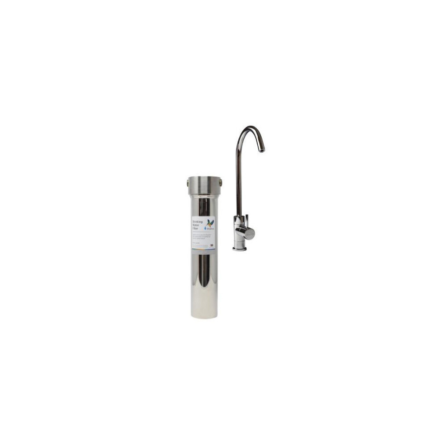 Purificateur d'eau DOULTON HIS INOX sous évier avec cartouche biotect - Robinet et accessoires