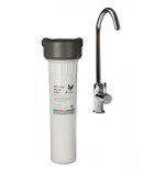 Purificateur d'eau DOULTON HIP BIOTECT sous évier avec cartouche Biotect Ultra M12 + Robinet et accessoires