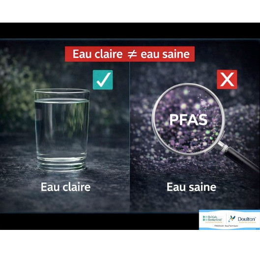 Eau claire ≠ eau saine